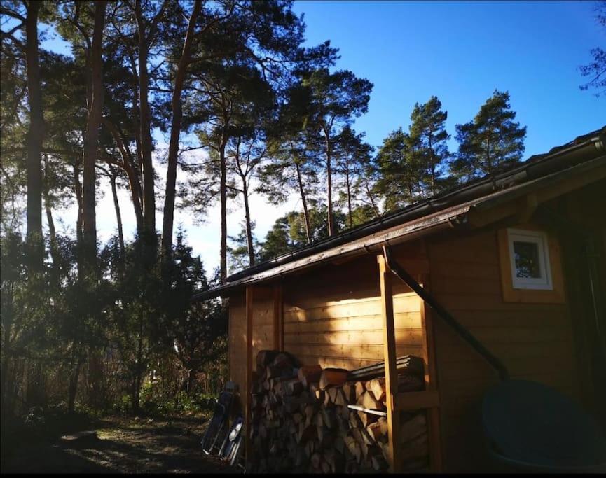 Vila Haus Clemens - Gemuetliches Holzhaus Mit Grundstueck Königs Wusterhausen Exteriér fotografie